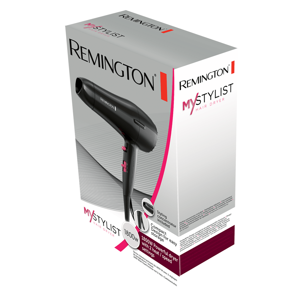 REMINGTON D2121 MY STYLIST HAIR DRYER