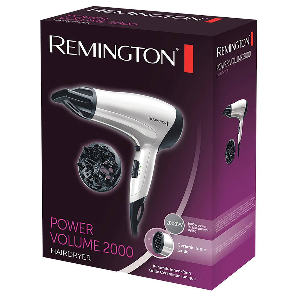 REMINGTON D3015 HAIR DRYER POWER VOLUME 2000W