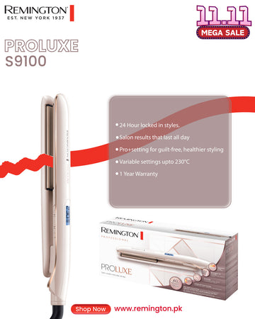 REMINGTON S9100 HAIR STRAIGHTENER PROLUXE