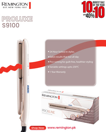 REMINGTON S9100 HAIR STRAIGHTENER PROLUXE
