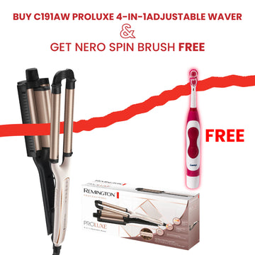 REMINGTON PROLUXE 4-IN-1 ADJUSTABLE WAVER - CI91AW