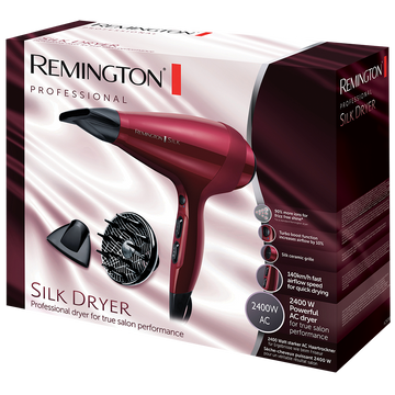 REMINGTON D9096 HAIR DRYER SILK CERAMIC 2400W